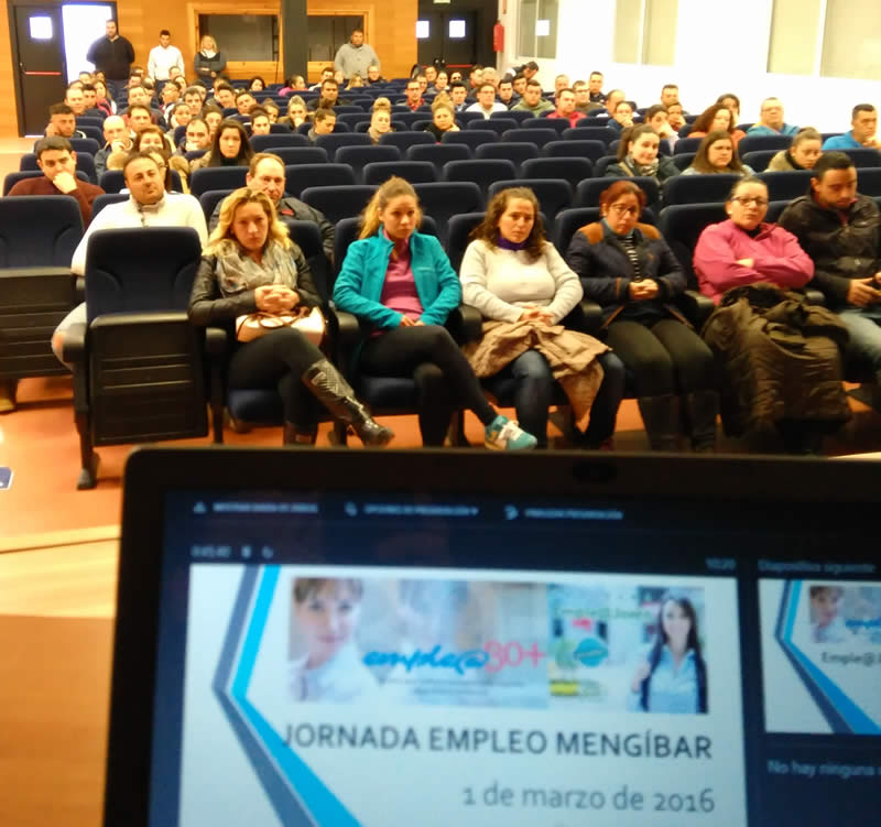 Jornada de empleo. Mengíbar 01 de marzo de 2016