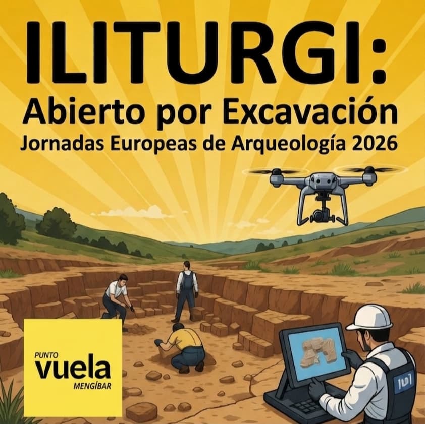 ILITURGI abierto por excavación - Puntos Vuela Mengíbar