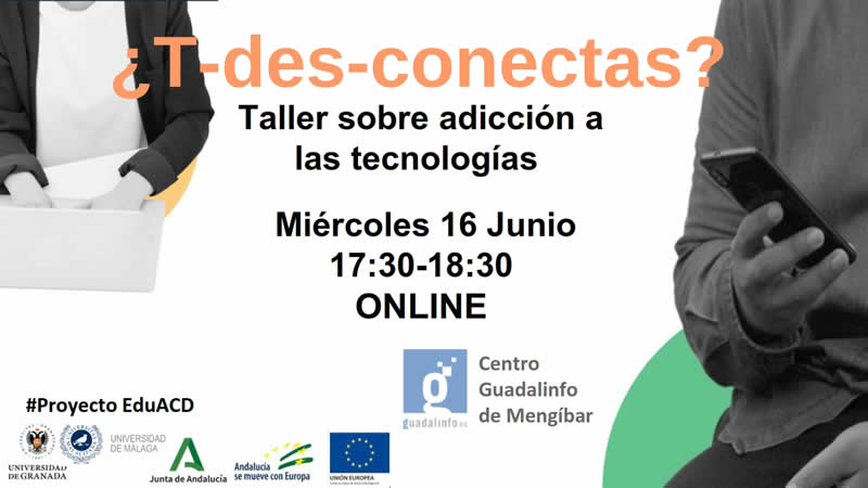 Taller sobre adicción a internet en Mengíbar